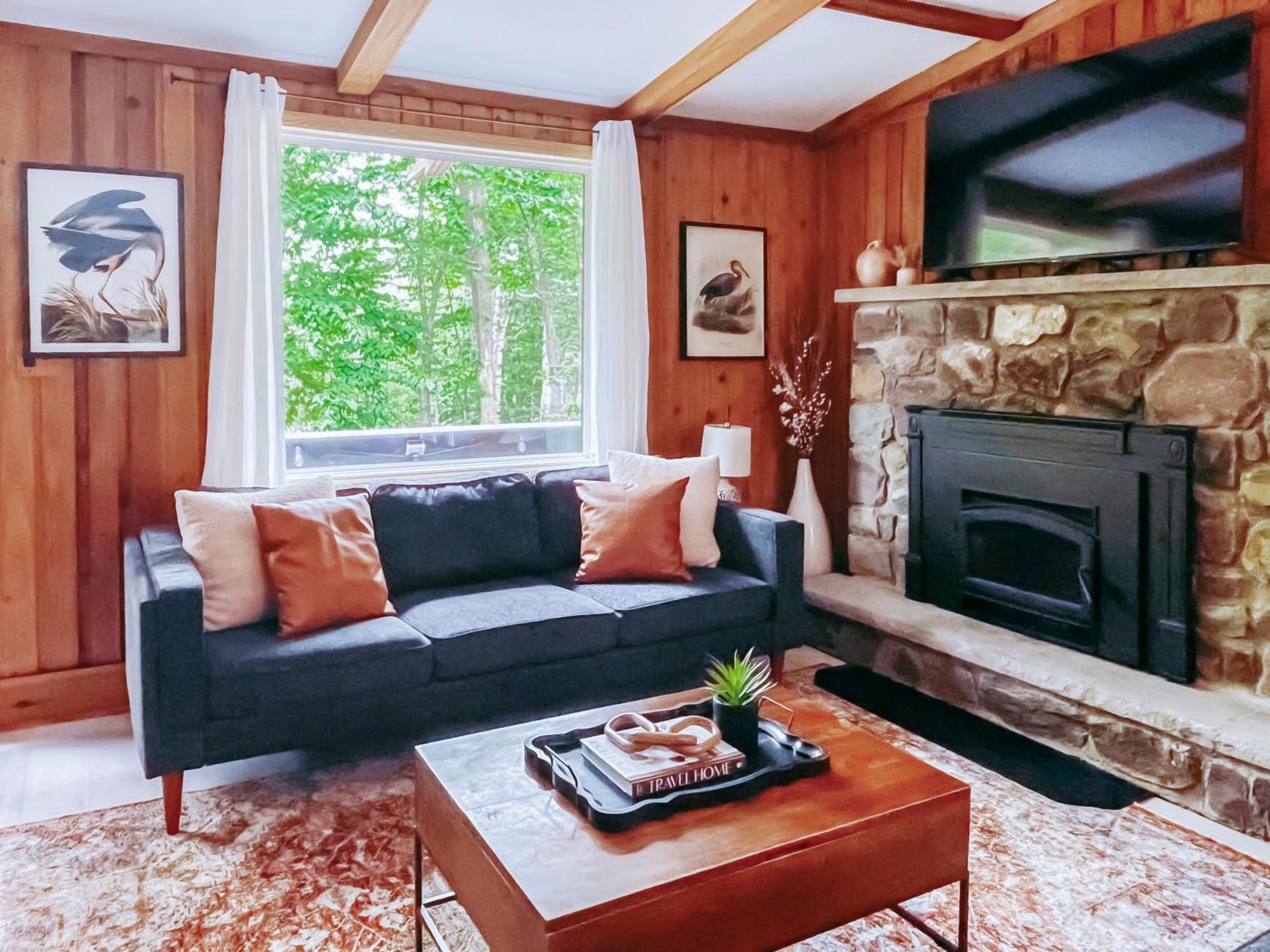 Stylish And Cozy Cabin, Walking Distance To Big Bass Lake Gouldsboro Zewnętrze zdjęcie